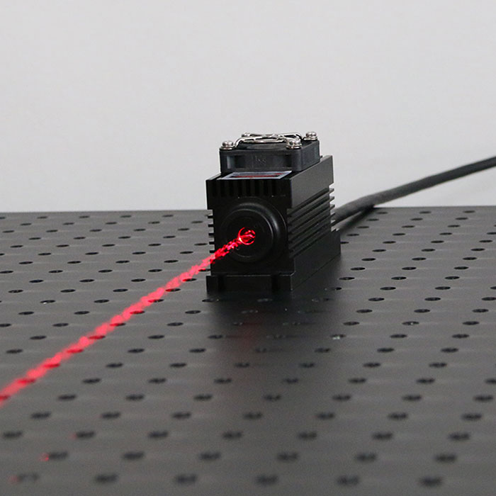 633nm±1nm 100mW 赤い半導体レーザー ラボレーザーシステム